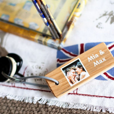LumberPrint Schlüsselanhänger - Foto auf Holz - Holzdruck